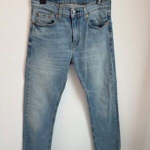 Levi's 513 Men's Jeans Blue Denim Slim Straight Fit Stretch Size 29x30